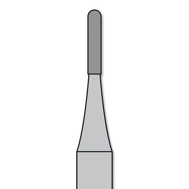 Carbide Burs FG #1556 Rnd End CC Fissure (10)